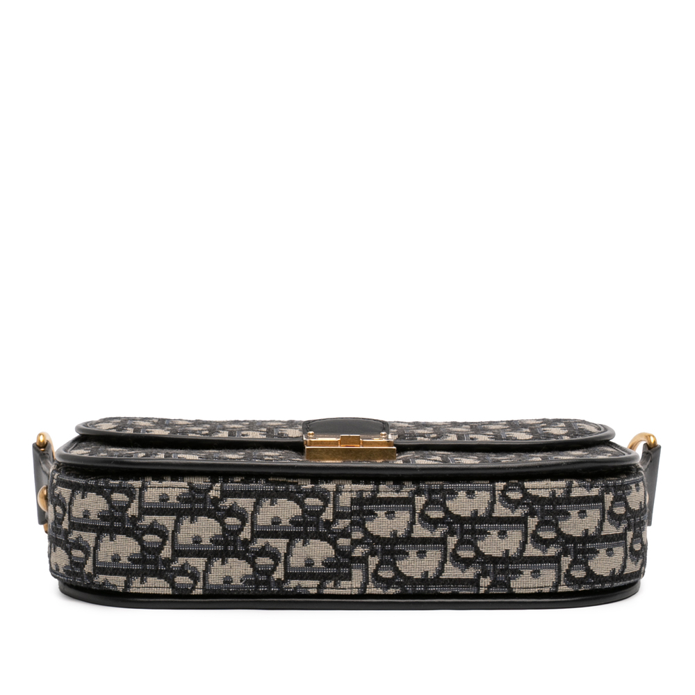 Pre-Loved Dior Oblique Canvas Flap Crossbody - Picture 3 of 11